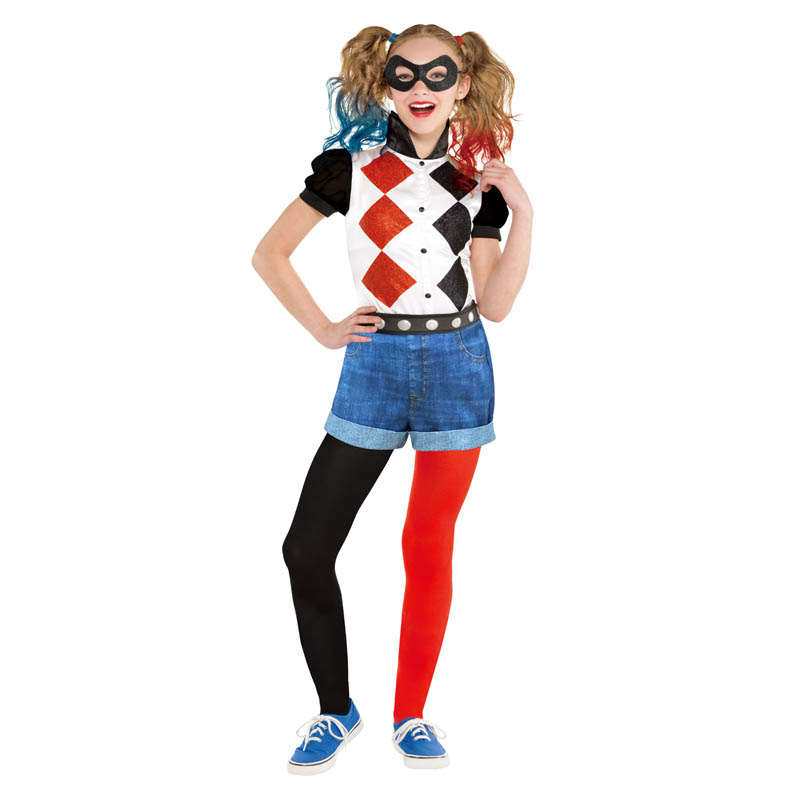 Am9906094 costume harley quinn taglia 6-8 anni