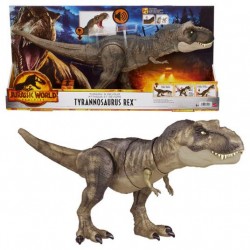 Jurassic World - T-Rex Passi Letali, Giocattolo dinosauro con articolazioni  mobili e decorazioni realistiche ispirato a Jurassic World Nuove avventure,  per bambini 4+ anni - Giocheria