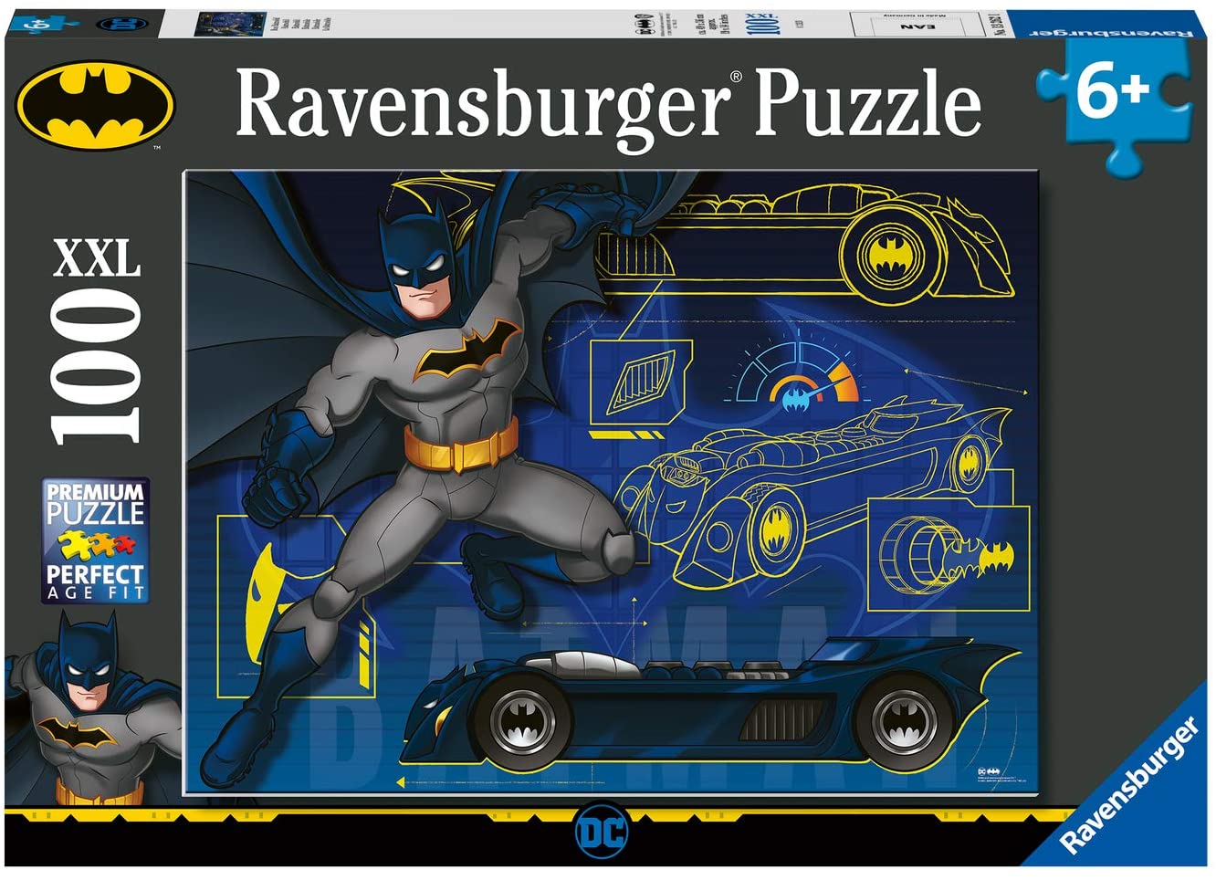 13262 puzzle 100 pz xxl batman