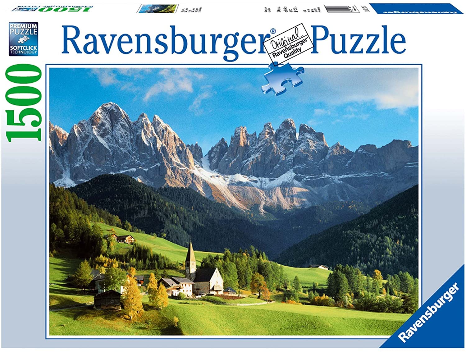 Puzzle 1000 Pezzi Rocce di Cheow Lan Thailandia RAVENSBURGER - 13968