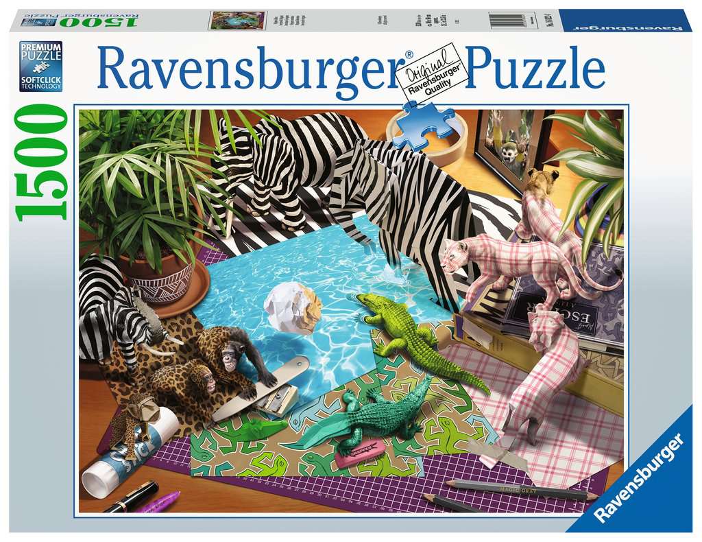 Puzzle 1000 Pezzi Rocce di Cheow Lan Thailandia RAVENSBURGER - 13968