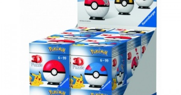 11267 puzzle 3d pokemon - puzzleball 3d pokeball 