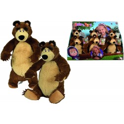 Masha E Orso. Bambola Masha 23 Cm Day & Night Con 2 Melodie Giorno E Notte.  Incluso Un Pigiamino Glow In The Dark