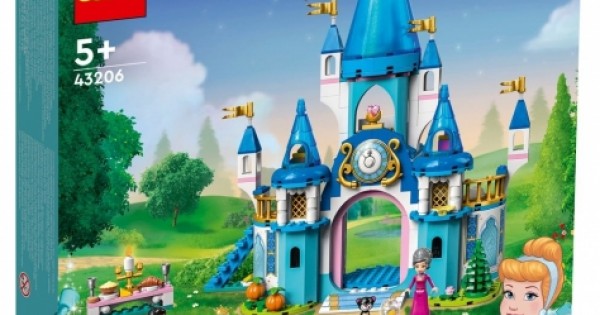 43206 lego disney princess il castello di cenerentola e del principe azzurro