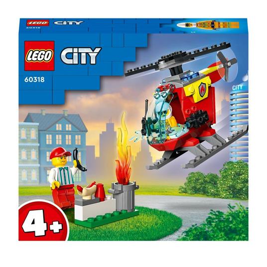 60318 lego city fire elicottero anticendio