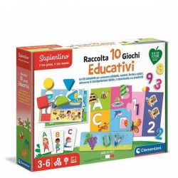 SAPIENTINO RACCOLTA 10 GIOCHI EDUCATIVI PER BAMBINI 3-6 ANNI CLEMENTONI  16341