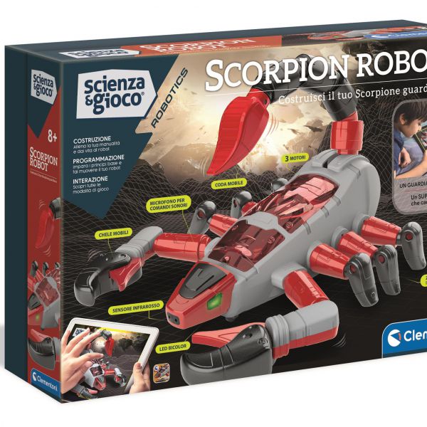 Scienza & Gioco Scorpion Robot CLEMENTONI - 19242