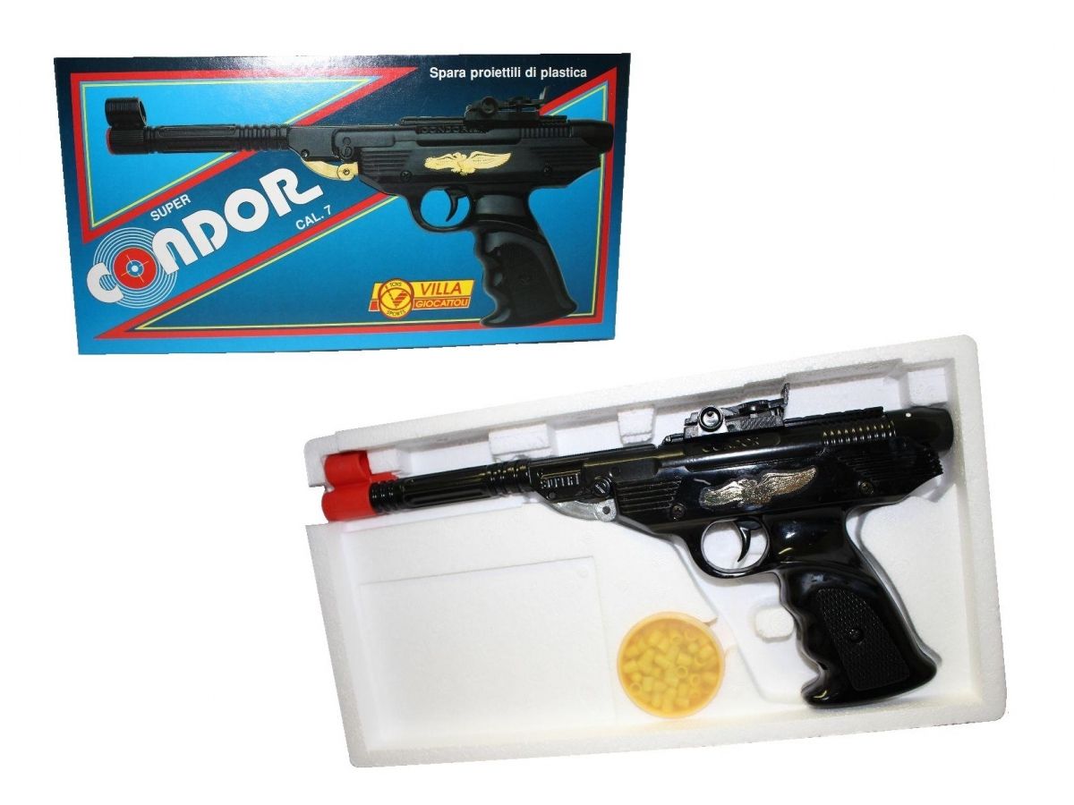 2500 pistola super condor pallini morbidi calibro 7