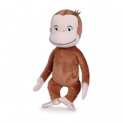 PELUCHE CURIOSO COME George nuovo con banana 30 CM circa originale