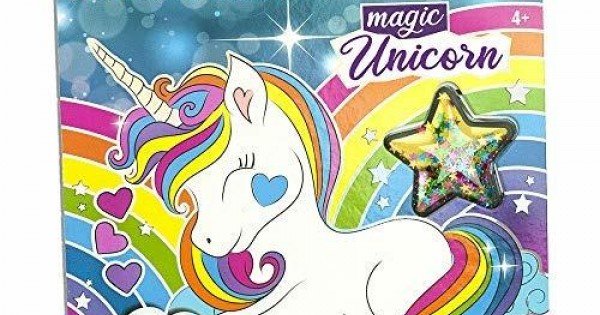 Diario con Pailettes Reversibile Magical Unicorno 