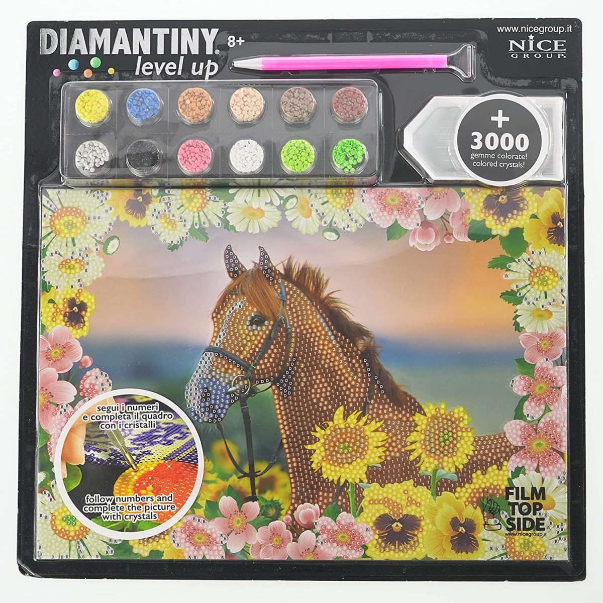 96207 diamantiny level up wild cavallo marrone