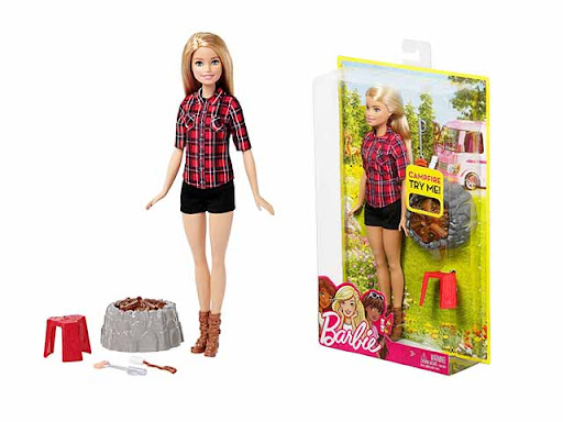 Barbie Playset Arredi con Bambola e Accessori GTD87 - Giocattoli