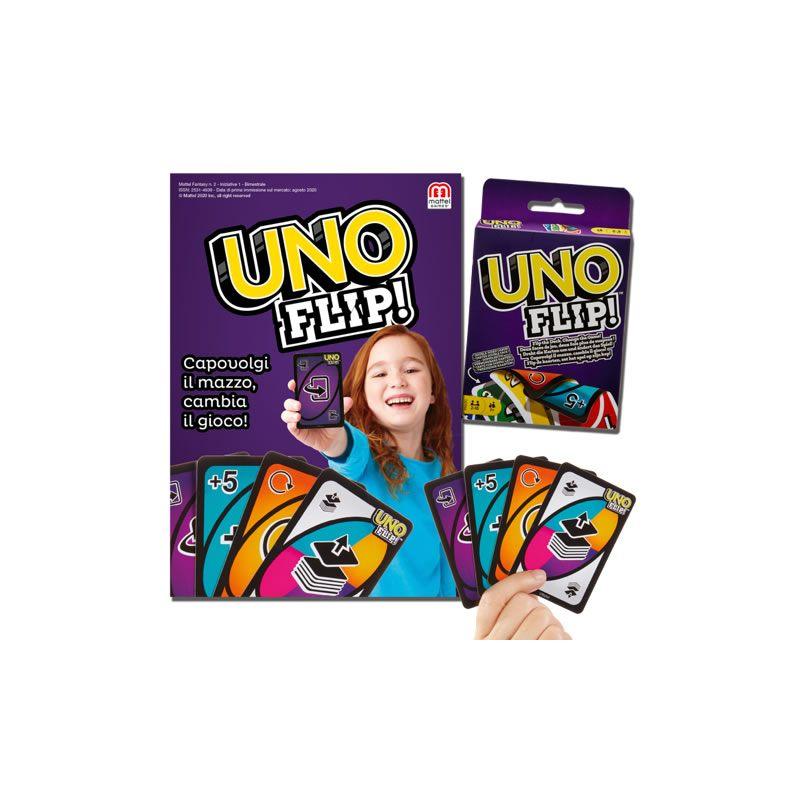 UNO FLIP: l'ultimo gioco di carte reversibili Italy